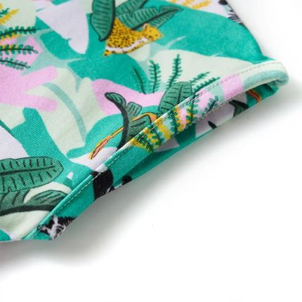 Sukienka Dziecięca Flora & Fauna 128 (7-8 lat) jasnomiętowa - zdjęcie 2