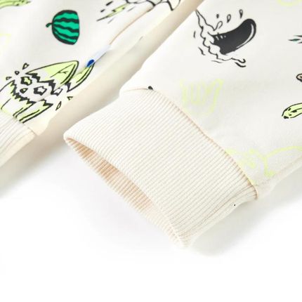 Bluza dziecięca 80% bawełna 20% elastan Ecru 104 (3-4 lata) - zdjęcie 3