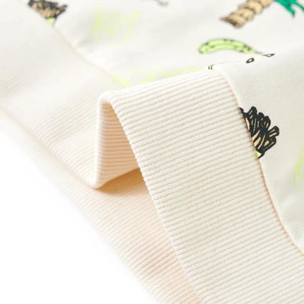 Bluza dziecięca 80% bawełna 20% elastan Ecru 104 (3-4 lata) - zdjęcie 2