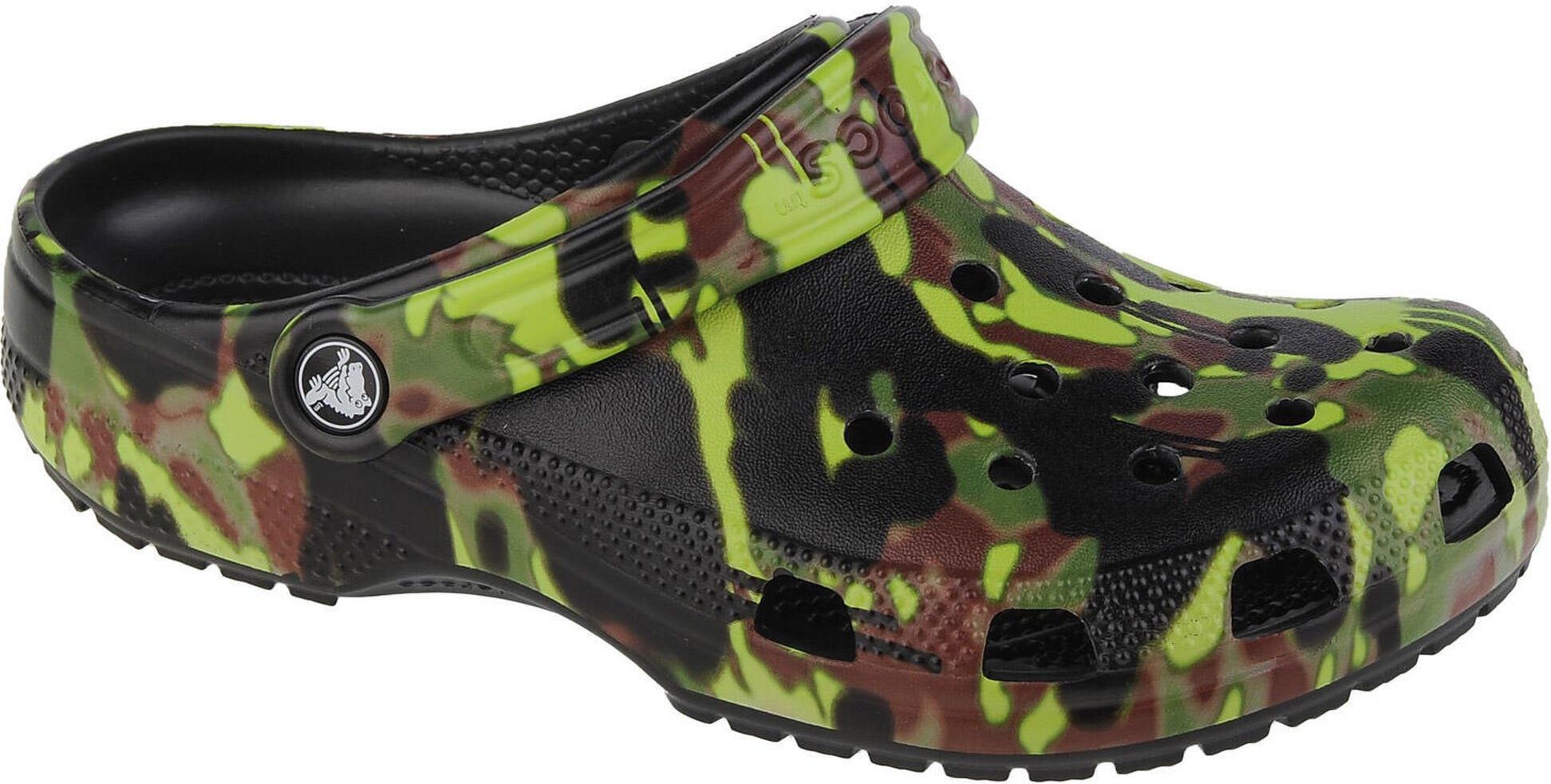 Zdjęcie Crocs Buty Do Chodzenia Dla Dzieci Classic Spray Camo Kids Clog Czarne - Karpacz