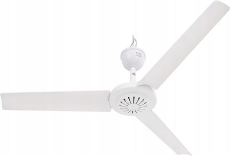 WENTYLATOR SUFITOWY Z WIATRAKIEM CICHY BIAŁY WIATRAK 90cm + PILOT TIMER - zdjęcie 4
