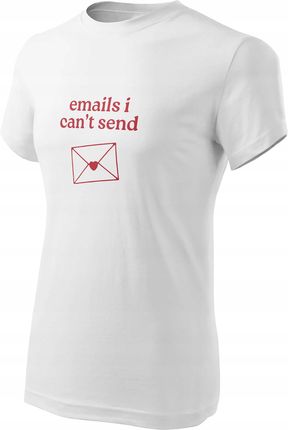 Jhk Koszulka Męska Sabrina Carpenter Emails I Can'T Send Dla Fanów M - zdjęcie 3