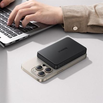 Baseus Airpow II Qi2 Power Bank Z Ładowaniem Bezprzewodowym Usb Usb-C 22.5W 10000Mah - zdjęcie 6