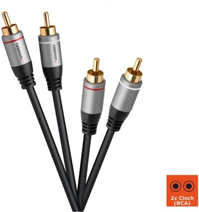Celexon Kabel Audio Stereo 2x Rca Professional Line 7.5m - zdjęcie 4