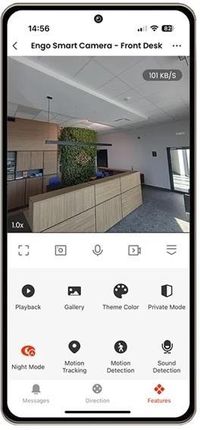 Wewnętrzna Kamera SMART Engo ECAM 360° - zdjęcie 2