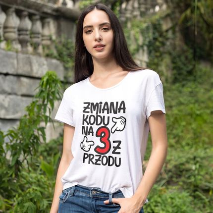 Bullz Koszulka Damska Na 30 Urodziny Zmiana Kodu Xxl - zdjęcie 3