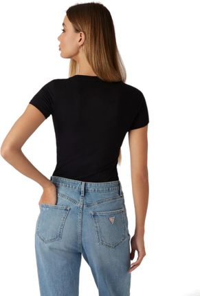 DAMSKI T-SHIRT GUESS W2YI45J1314-JBLK (S) - zdjęcie 2