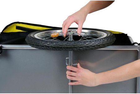 Przyczepka Rowerowa 70X65X30cm Do 40kg Dunlop - zdjęcie 2
