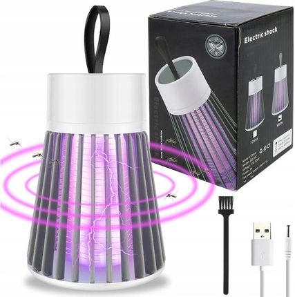 Lampa Owadobójcza Uv Na Komary Muchy Elektryczna Owady Pułkapka Skuteczna - zdjęcie 3
