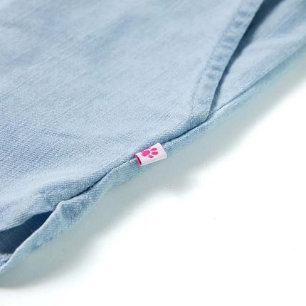 Szorty dziecięce, jasny niebieski denim, 92 - zdjęcie 3
