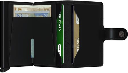 PORTFEL SECRID RFID MINIWALLET MATTE BLACK- BLACK - zdjęcie 2