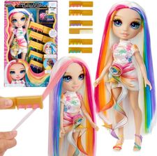 Zdjęcie Rainbow High Hair Chalk & Style Amaya Raine Lalka Modowa + Zmywalne Kredki Do Włosów Akcesoria - Tomaszów Lubelski