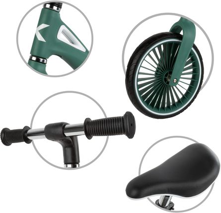Kidwell Rowerek Biegow Nix Dark Green - zdjęcie 2