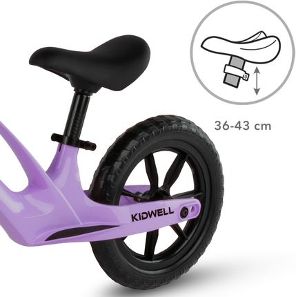 Kidwell Rowerek Biegowy Dla Dzieci Vito Violet - zdjęcie 6
