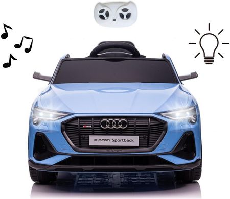 Milly Mally Samochód Elektryczny Dla Dzieci Audi E-Tron Sportback 4X4 Blue - zdjęcie 3