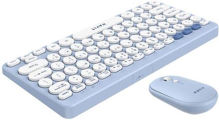 Zestaw klawiatura + mysz Havit KB279GCM Niebieski (72813) - zdjęcie 3