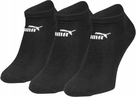 Puma Skarpety Skarpetki Stopki 3 Pary Czarne r.39-42 - zdjęcie 2