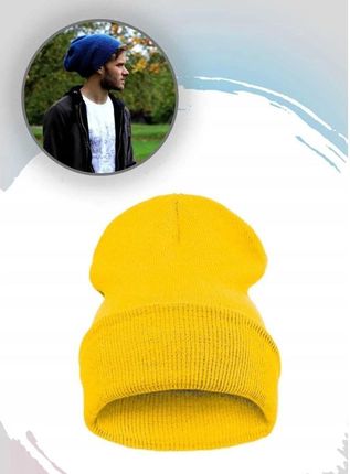 Volan Czapka Beanie Smerfetka Krasnal Podwójna Warstwa - zdjęcie 2