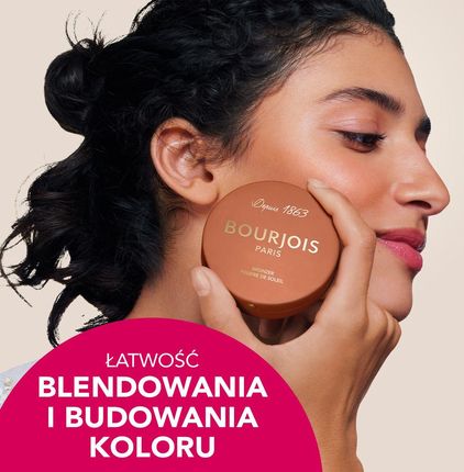 Bourjois Maxi Round Pot Bronzer W Pudrze Do Konturowania Twarzy Nr 002 Dark Medium 7g - zdjęcie 2