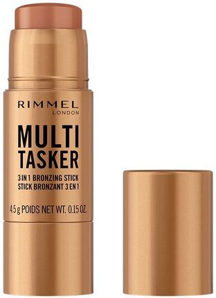 Rimmel Multi Tasker Bronzer 3 W 1 Do Konturowania Twarzy Z Witaminą C I E Nr 02 Medium 4,5g - zdjęcie 2