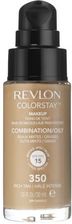 Zdjęcie Revlon Colorstay 24H Podkład kryjąco-matujący cera mieszana i tłusta 350 Rich Tan 30ml - Łazy