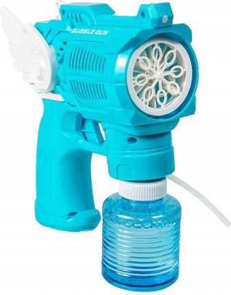 PISTOLET NA BAŃKI MYDLANE MASZYNA DO BANIEK GENERATOR AKCESORIA + PŁYN - zdjęcie 3