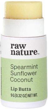 Raw Nature Natural Lip Balm, Naturalny balsam do ust - Mięta, 9 g - zdjęcie 2