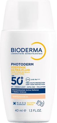 Bioderma Photoderm Xdefense Ultra-Fluid Fluid Kolor 01 Spf 50+ 40ml - zdjęcie 2