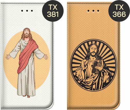 Hello Case Etui Z Klapką Do Xiaomi 15 Jezus Krzyż Różaniec Bóg Futerał Case - zdjęcie 6