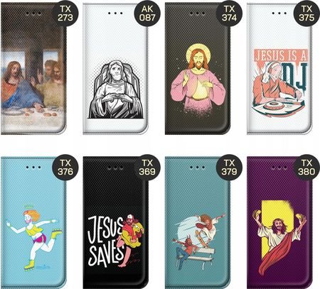 Hello Case Etui Z Klapką Do Xiaomi 15 Jezus Krzyż Różaniec Bóg Futerał Case - zdjęcie 2