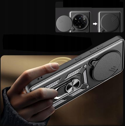 Tech-Protect Etui Case Camshield Ring Do Realme 14 Pro+ Plus 5G 2-Pak Szkło Uv - zdjęcie 3