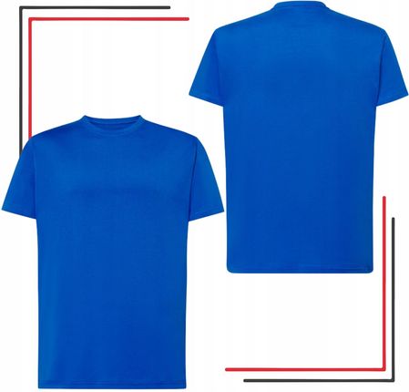 Koszulka męska Chabrowa Bawełniana oddychająca do Pracy 24h-BHP r. 2XL - zdjęcie 5