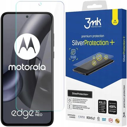 Zestaw Czarne Etui Z Klapką Folia Ochronna 3Mk Do Motorola Edge 30 Neo - zdjęcie 5