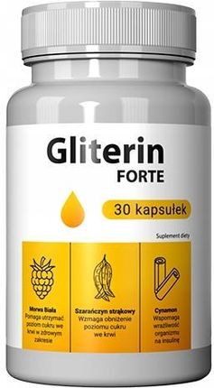 Gliterin Forte - Pozytywny wpływ na poziom cukru - 30 kapsułek - zdjęcie 3