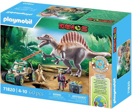 Playmobil 71820 Dinos Atak Spinozaura Na Wykopaliska Dinozaurów - zdjęcie 2