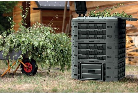 Prosperplast Kompostownik Compogreen Vario Ikst950C 950l Czarny - zdjęcie 3