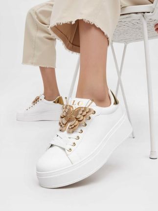 Damskie Sneakersy BUTTERFLY LUX – Gold 38 - zdjęcie 2
