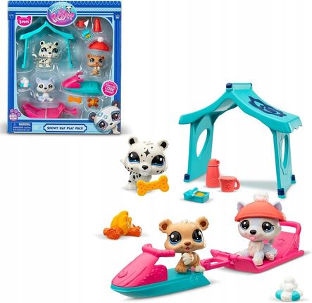Littlest Pet Shop Zestaw Figurek Śnieżny Dzień Lps00534 - zdjęcie 3