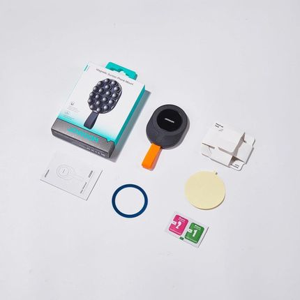 Joyroom Uchwyt Jr Zs393 S Magnetyczny Czarno Pomarańczowy - zdjęcie 4