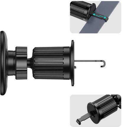 Tech-Protect Tech Protect N58 Magnetic Magsafe Vent Car Mount Black - zdjęcie 4