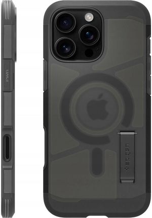 Spigen Tough Armor ”T” Mag Magsafe Iphone 16 Pro Max Frost Black - zdjęcie 2
