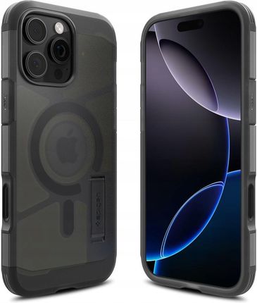 Spigen Tough Armor ”T” Mag Magsafe Iphone 16 Pro Max Frost Black - zdjęcie 4