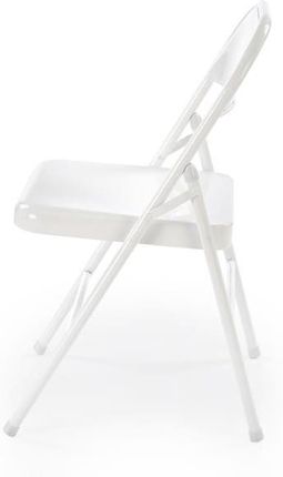 Halmar Krzesło Składane K565 Białe - zdjęcie 4