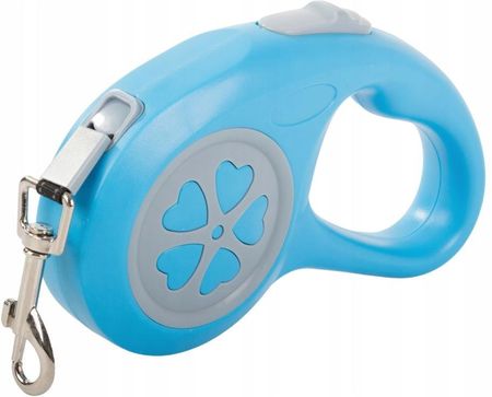 Smycz Automatyczna Dla Psa Taśma Z Blokadą Mocna Lekka Zwijana 5M 15Kg - zdjęcie 6