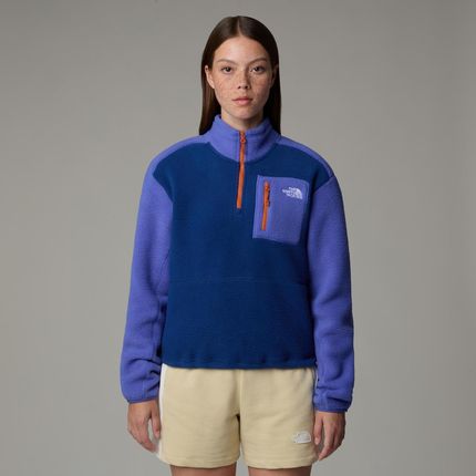 Polar damski The North Face YUMIORI 1/4 wielokolorowy NF0A8843BU4 - zdjęcie 3
