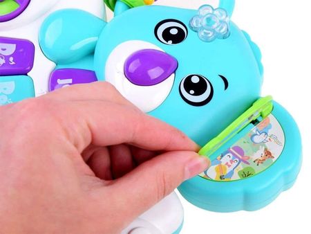 Pianinko muzyczne z uchwytem organki interaktywne instrumenty muzyczne interaktywna koala - zdjęcie 2