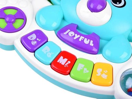 Pianinko muzyczne z uchwytem organki interaktywne instrumenty muzyczne interaktywna koala - zdjęcie 4