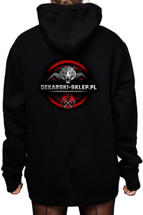 Bluza męska bluzka dekarska z nadrukiem - IDĘ ZA ZACIOSEM - zdjęcie 3