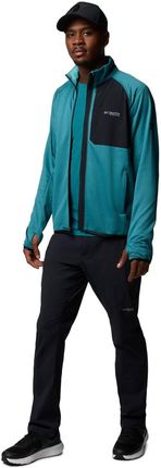 Bluza polarowa męska Columbia TRIPLE CANYON II turkusowa 2094963364 - zdjęcie 2
