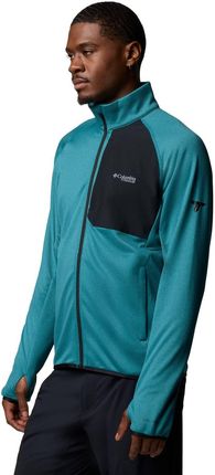 Bluza polarowa męska Columbia TRIPLE CANYON II turkusowa 2094963364 - zdjęcie 3